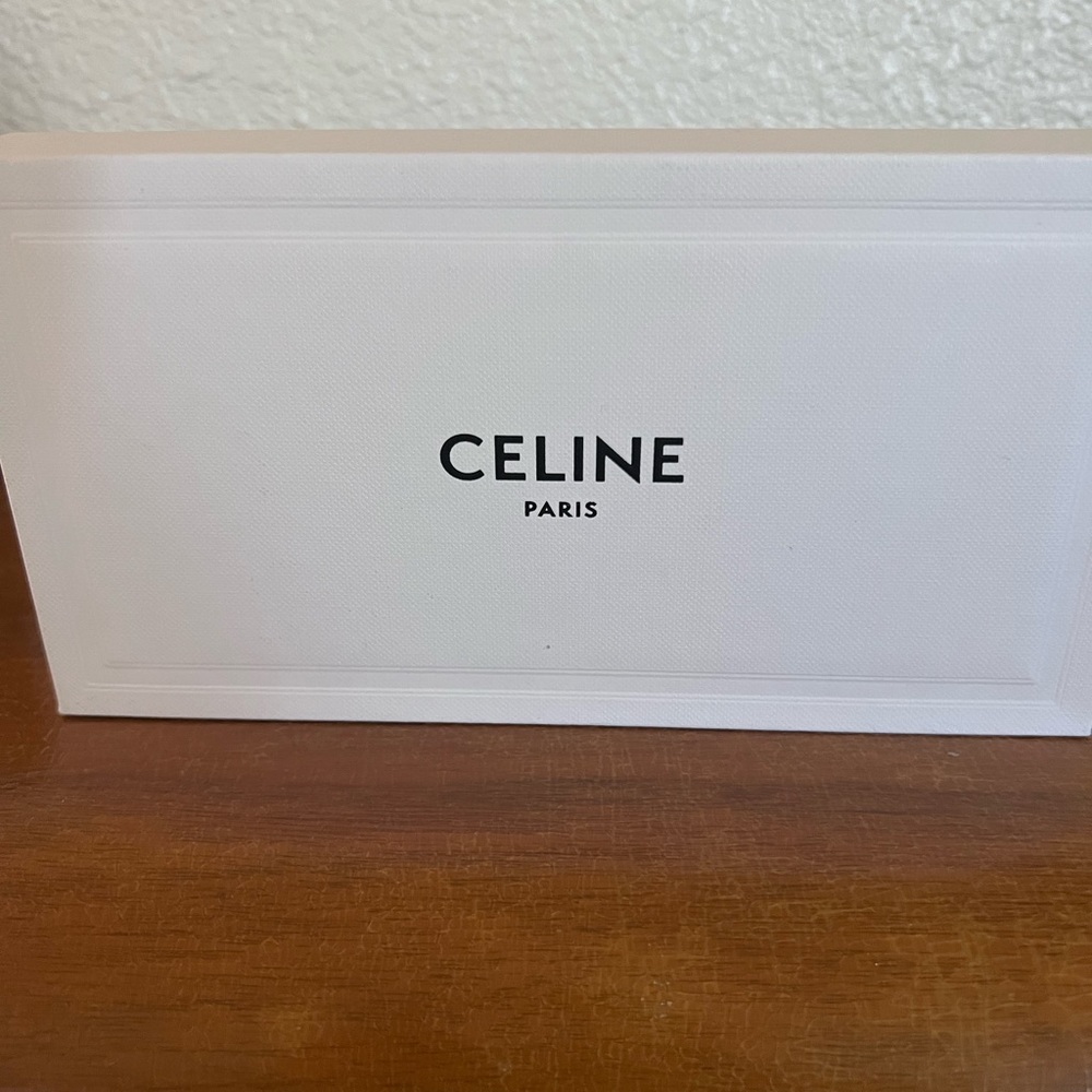 NEW-  AUTHENTIC 2023 CELINE sunglasses with box, dust bag and case. - Picture 13 of 13